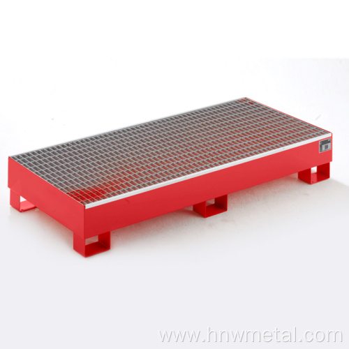 ZOYET Spill Pallet with racks, wheels,handle,grille